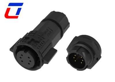 China Conector impermeable IP67 de 6 pines de nylon 5A Conectores de desconexión rápida por cable en venta