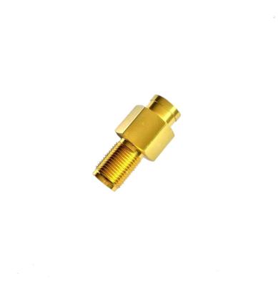 China Good Quality Practical Custom Cnc Machining Turning Copper Brass Products Turned Parts With Drilling for sale