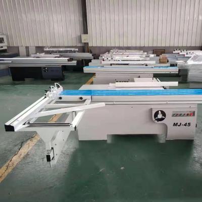 China High accuracy sliding table saw band saw wood cutting machine for sale Te koop