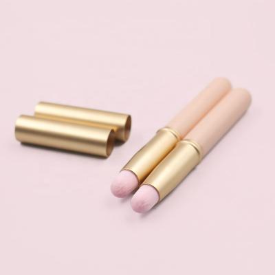 China Powder Brush MEIKCO Quality Cherry Blossom Pink With Cover The Lips Shading Makeup Brush for sale