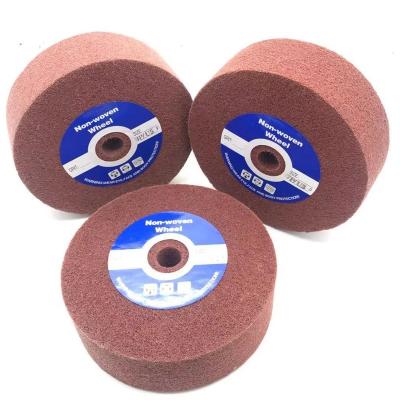 China SHARP Nylon Cloth Industrial Nonwoven Abrasive Polishing / Polishing Roll 8