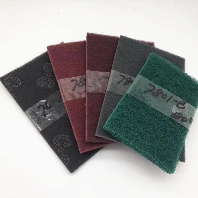 China Industrial Application Non Woven Abrasive Cloth Hand Pads For Industrial Application for sale