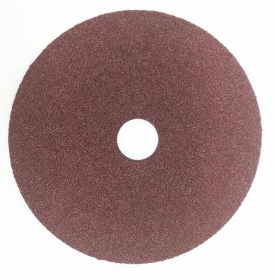 China High Efficiency High Quality SHARPNESS Fiber Abrasive Disc With Round Or Cross Hole for sale