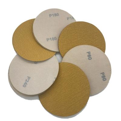 China Sharpness Gold Abrasive Disc For Orbital Sanders 1370*50m/100m for sale