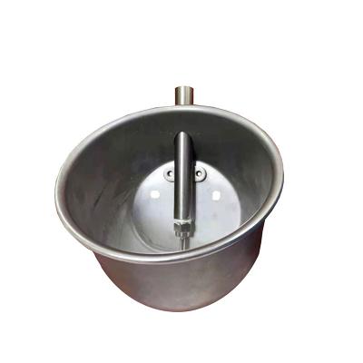 China Farms Stainless Steel Metal Bowl Customized Cattle Drinker Bowl Customized Extra Large Drinking Bowl for sale