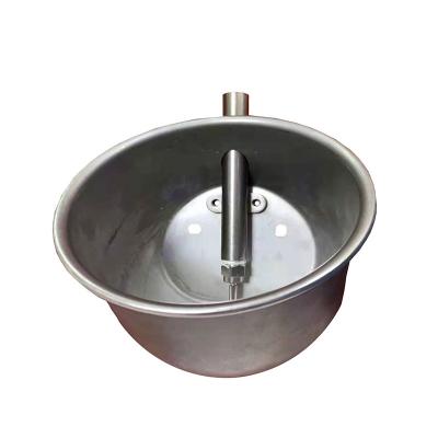 China Farms Customized Extra Large Drinking Bowl Drinking Water Bowl Stainless Steel Metal Bowl for sale