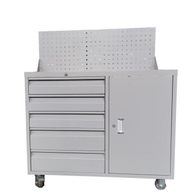 China Durable Heavy duty customized garage workshop drawer anti-static steel assembled tool cabinet for sale