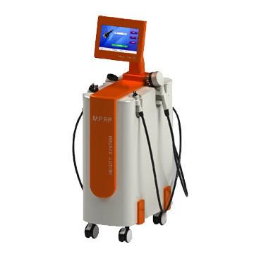 China Vacuum Multi-polar RF Beauty Equipment With Four Handles For Skin Rejuvenation, Systemic Anti-aging for sale