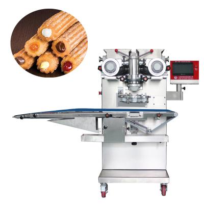 China Durable popular sale automatic encrusting filler churros machine for snack food for sale