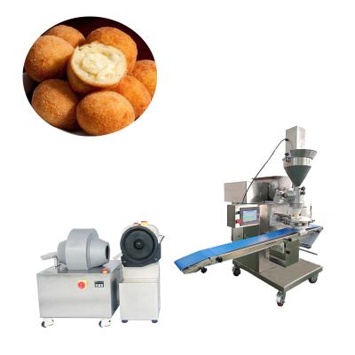 China Automatic Food Processing Machine Cheese Ball Making Machine Cheese Ball Machine Hamburger Roll Machine for sale