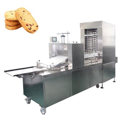 China Automatic Frozen Food Plant High Capacity Slicing Making Frozen Cookie Cutting Machine for sale