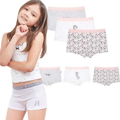 China Anti-pilling ETX 2020 New 3 Pack Kids Boxer Briefs For Girls for sale