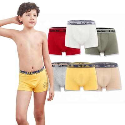 China Lilmoomoo QUICK DRY Custom 2-20 Years Toddler Boys Boxer Briefs for sale