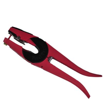 China Animal Pig Ear Tag Pliers Animal Ear Tag Applicator Matel Cattle Ear Tag Pliers For Farming for sale