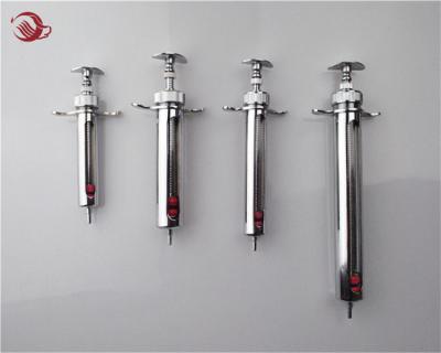 China 10ml/20ml/30ml metal veterinary syringe for sale