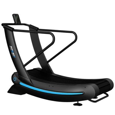 China Silent Fitness Running Manual Mecânica Treadmill 1500*440mm Área de corrida para comercial à venda