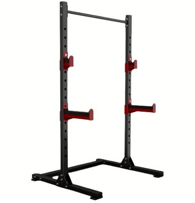 Chine Unisexe Bodybuilding Fitness Power Plate avec banc de poids Barbell Bar à demi squat rack à vendre