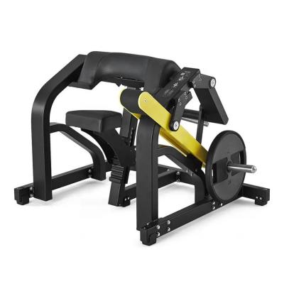 China Steel Tube Q235 Home Commerical Gym Exercise Plate Loaded Seated Bicep Tricep Machine for sale