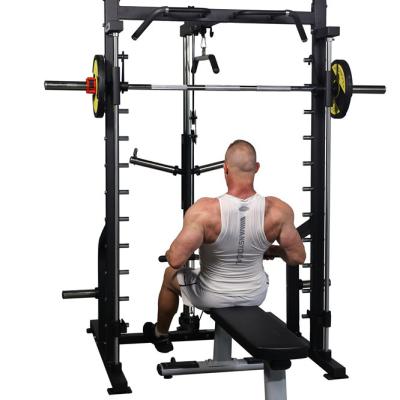 China Geschlechterneutrale Trainingsgeräte Beinpress-Pull-Up-Brustpress-Squat-Rack Power Rack zu verkaufen