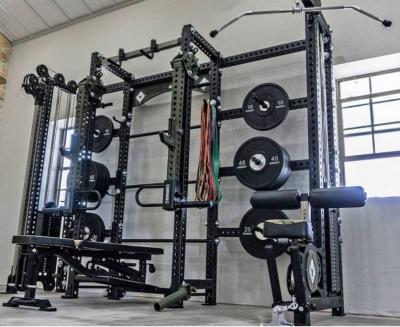 China 2675*1415*2335 mm Pin-Last Sport Stärke Übung Power Rack Fitnessstudio für kommerzielle Fitnessstudio zu verkaufen