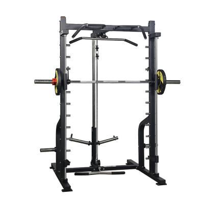 China Personalisierter Logo Funktionaler Trainer und Smith-Maschine-Squat-Rack für kommerzielle Fitness zu verkaufen