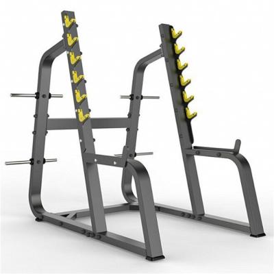 China Optional Selectable Frame Color Squat Rack Gym Fitness Equipment for Exercise Muscle for sale