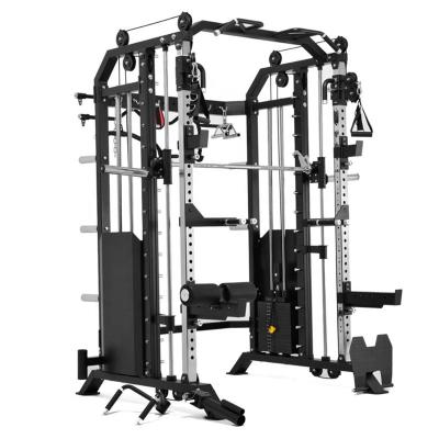 China Home Commercial Multi Station Gym Equipment met aangepast logo en 400kg gewichtsstapel Te koop