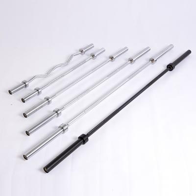 China 1.2m Universal Gym Power Weightlifting Fitness Barbell Bar voor universele tevredenheid Te koop