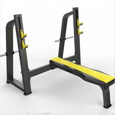 China Commerciële Flat Decline Weight Bench Press Medium Loader Gymapparatuur voor Gym Center Te koop