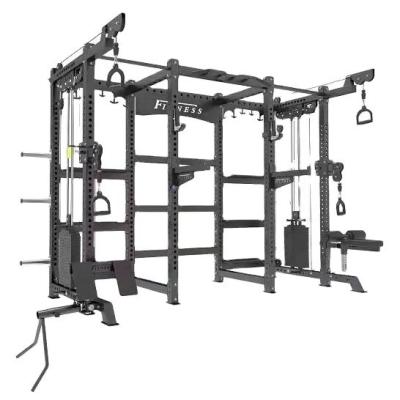 China Other Capacity Multi Function Station Cable Crossover Squat Free Combination Power Rack Squat Rack for sale