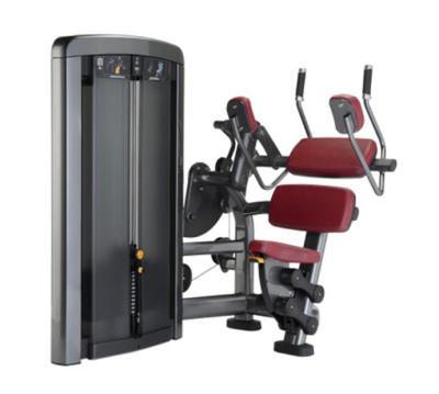 China 248 kg Weight Stack Steel Abdominal Exercise Machine for Heavy Duty Fitness Center for sale