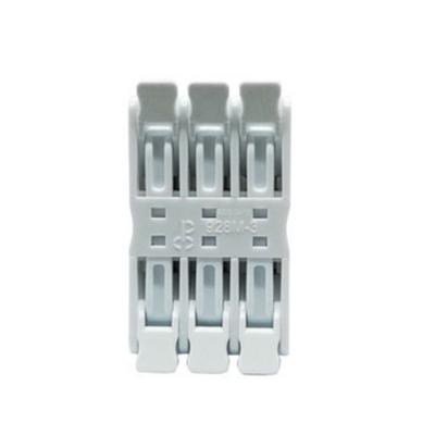 China Other Compact Quick Connector 3 Pin Crimp Cable Terminal Block Flattening Lighting Connector Connect Terminal Block for sale