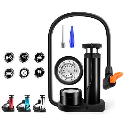 China Digital Display Portable Auto Cycle Pump Motorcycle Tire Inflator Cordless Electric Bike Accessories With PSI for sale