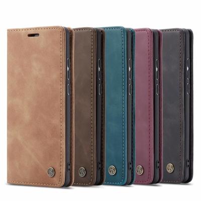 China Retro Anti-fall Caseme Wallet Leather Magnetic Case For Iphone mini SE 2020 13 11 PRO max X XS max XR 8 7 PLUS 6 6S 5 5S Flip Stand Cover for sale