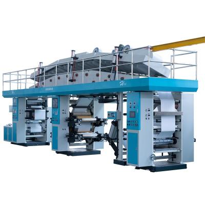 China Economic Factory 4 Color CI Central Drum Flexo Printing Machine For Medical Packaging Bag for sale