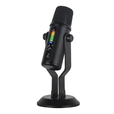 China Radio Live Podcast Broadcast Streaming Condenser Mic Cable Usb PC Disc RGB Studio Microphone By Economical Purchase for sale