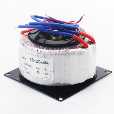 China Low Loss Buy Single Phase Customized Voltage Step Down Transformer Toroidal Price for sale