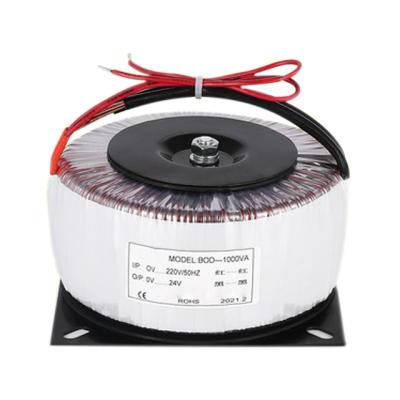 China Best Low Loss Selling 220v 240v 45 0 45 24-0-24 50 0 50v 2x28v 1500va 5kva Flat Step Down Toroidal Transformers For Amps for sale