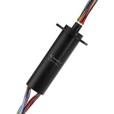 China Capsule slip ring 56 wires electrical slip ring with many contacts and high rotating speed, for automatic equipment for sale