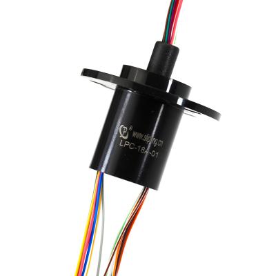 China Capsule Slip Ring Electrical Slip Ring, 18 Circuits 2A 240VAC 300rpm for Electrical Test Equipment for sale