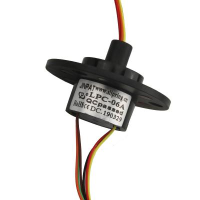 China Capsule slip ring, 2A current slip ring and number of 6 channels high life, for medical equipment LPC-06A for sale