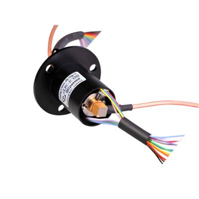 China Coaxial RF Remote Control Slip Ring , High Frequency Signal Coaxial Connector 12 Circuits Slip Rings for sale