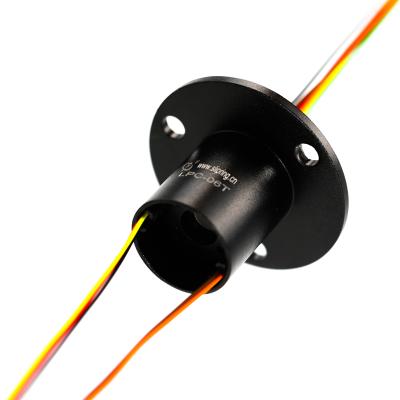 China Capsule Slip Ring Capsule Slip Ring 6 Leads 2A, 240VAC 0~300RPM For Electrical Detection Equipment Slip Ring for sale