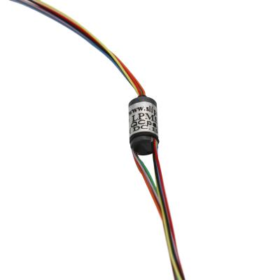 China 8 miniature optional slip ring 1A circuits protection, can be used for mini LED slip ring LPMS-08E for sale