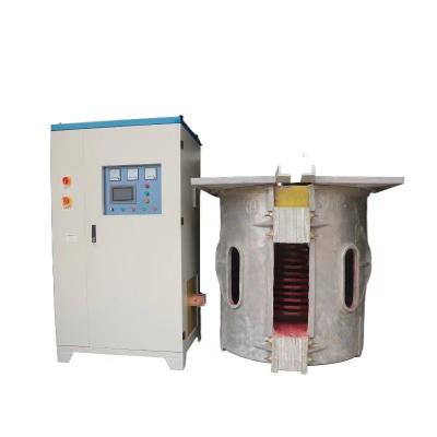 China 300KW-250kg staalschroot smeltende inductieoven Te koop