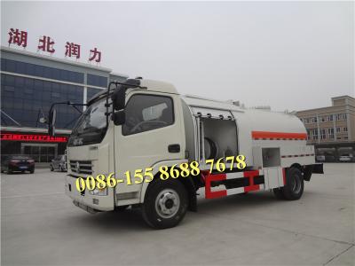 China Runli DFAC 4*2 5500L Mobile Gas Auto Trucks 5000L-5500L LPG Gas Refueling Tank Truck for sale