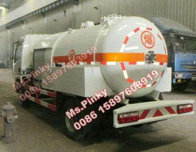 China LPG Filling Gas Truck With Dispenser Machine DFAC 5cbm -5.5cbm Mobile LPG Storage Tanker 3856CC for sale