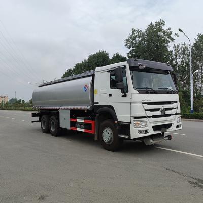 China HOWO 6x4 Transport Gasoline and Oil Shed 18000 Liters Oil Tanker Truck For Sale for sale