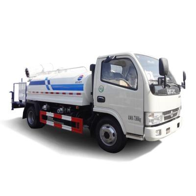 China Hotels Promotion DFAC 4x2 5000 Liter Factory Water Sprayer Truck for sale