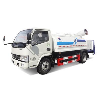 China Hotels Promotion DFAC 4x2 5000 Liter Water Tank Truck Mounted Sprayer for sale